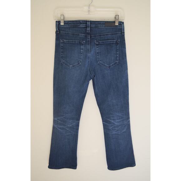 AG Adriano Goldschmied Jodi High Rise Slim Crop Flare Jeans Size 25 - Picture 4 of 6